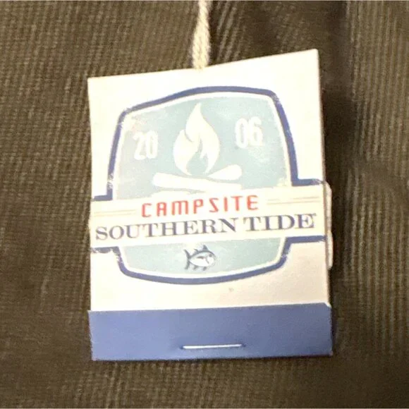 Mens Campsite Corduroy Pants Southern Tide Tobacco Brown L32 - Picture 6 of 6